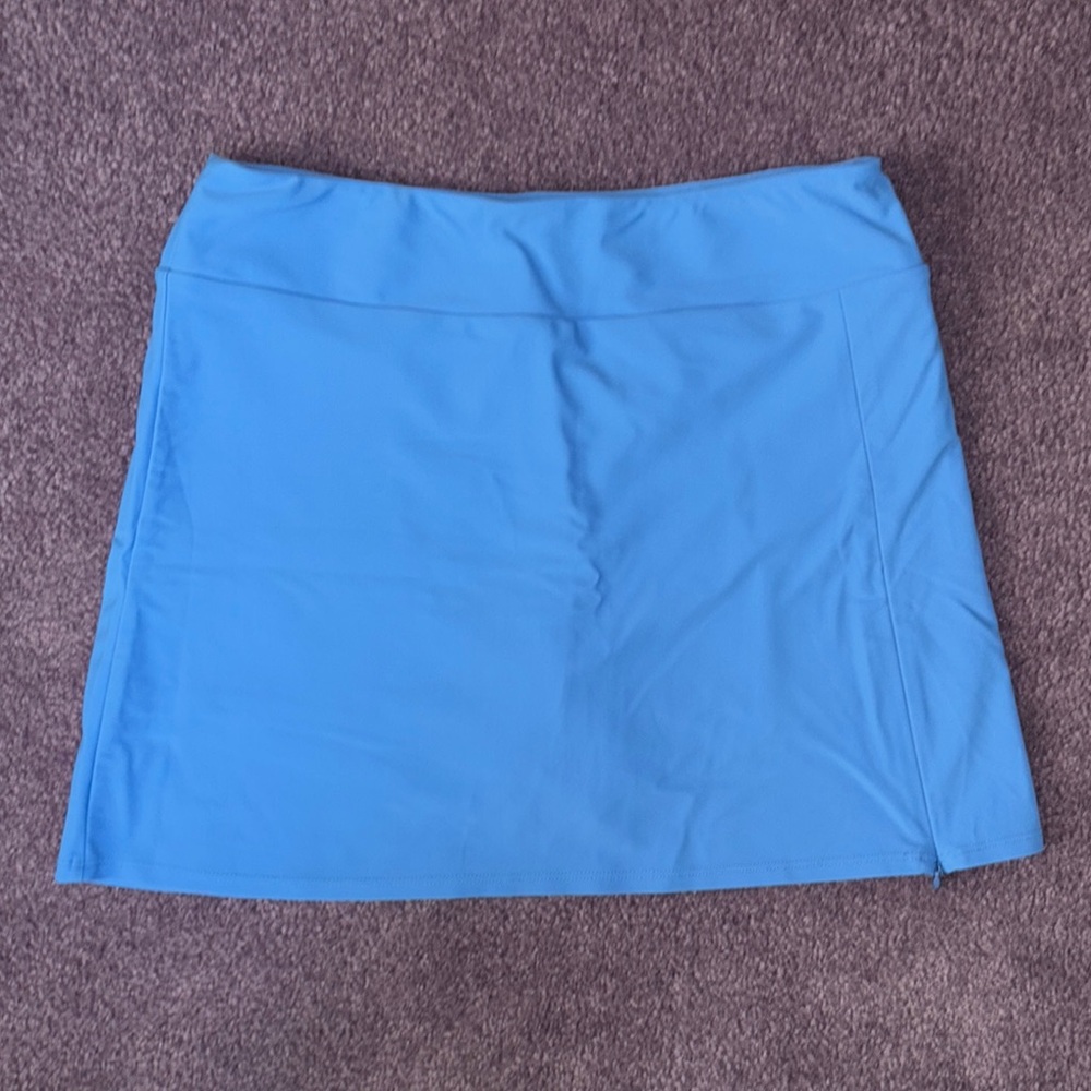 Blue Mini Skirt